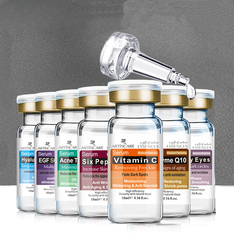 Luxury Natural Skincare - 7pcs Serum for Face Whitening Anti