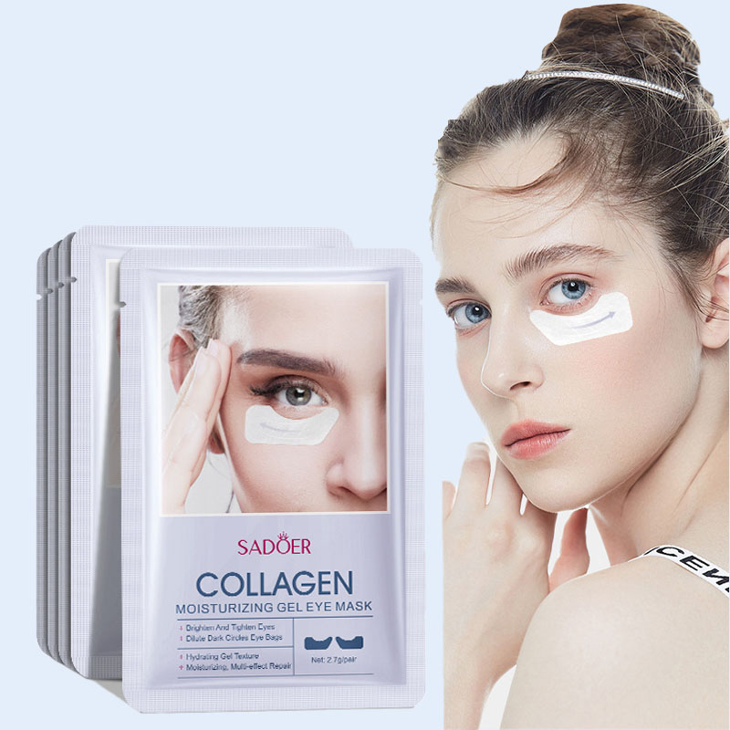 Oligopeptide Wrinkle - 5pair Collagen Gel Eye Mask Moisturizing