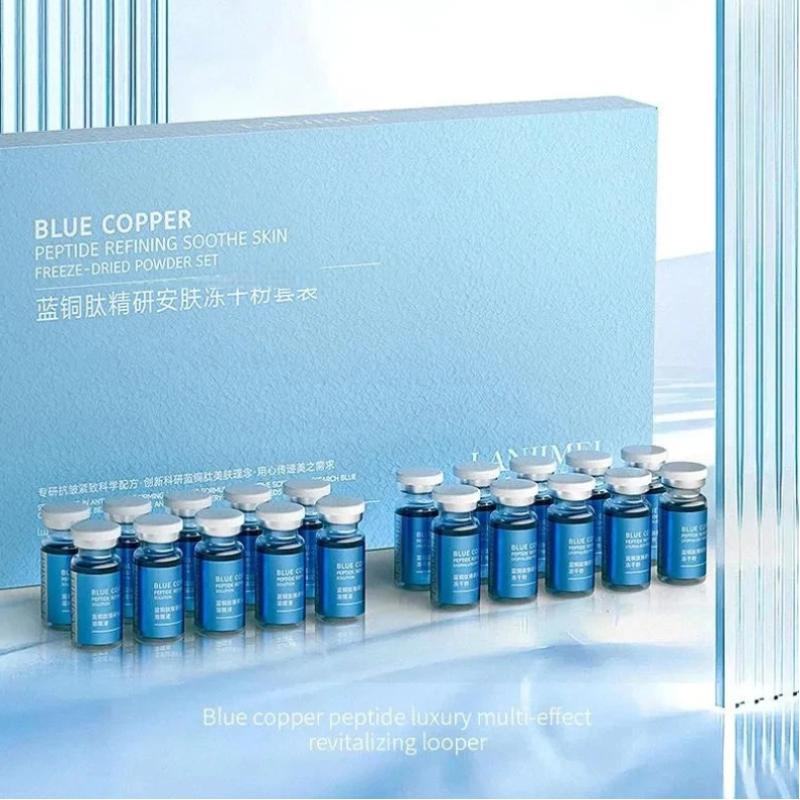 Oligopeptide Wrinkle - 20Pcs Oligopeptide Anti Wrinkle Essences Blue