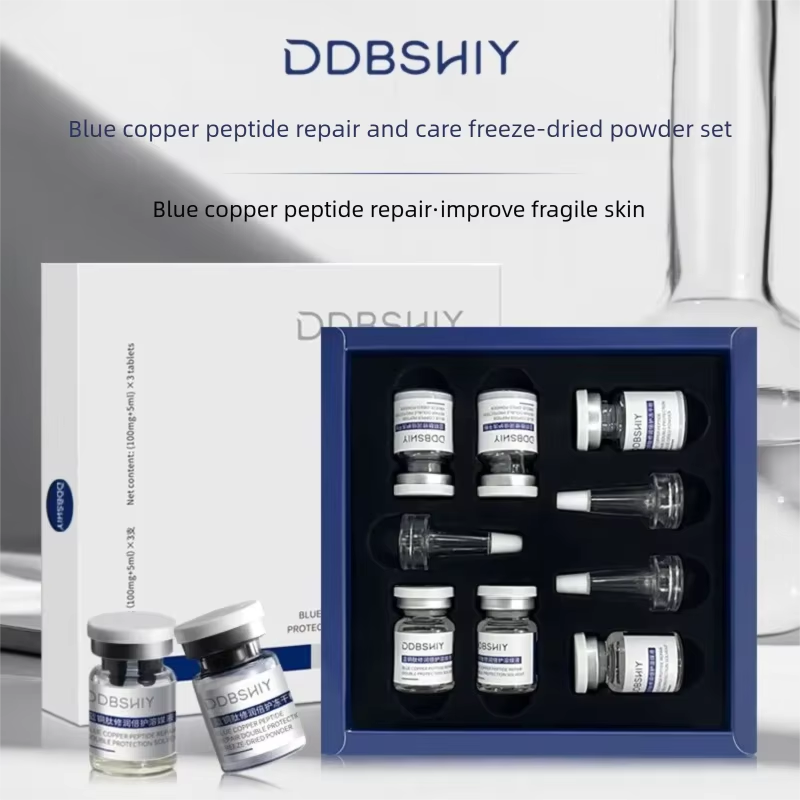 Oligopeptide Wrinkle - Blue Copper Peptide GHK-Cu Freeze-Dried Powder