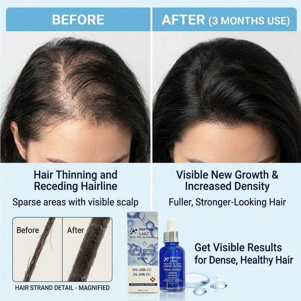 Hair Growth Essence Copper Pep - Growth Factor Serum recension och pris