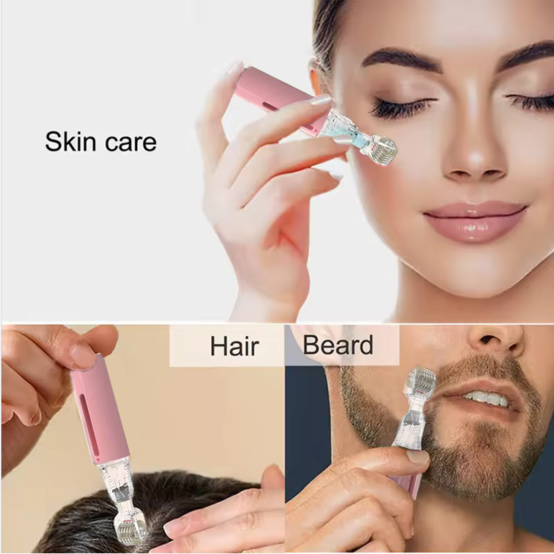 Women Facial Lip Derma Roller  - Growth Factor Serum recension och pris