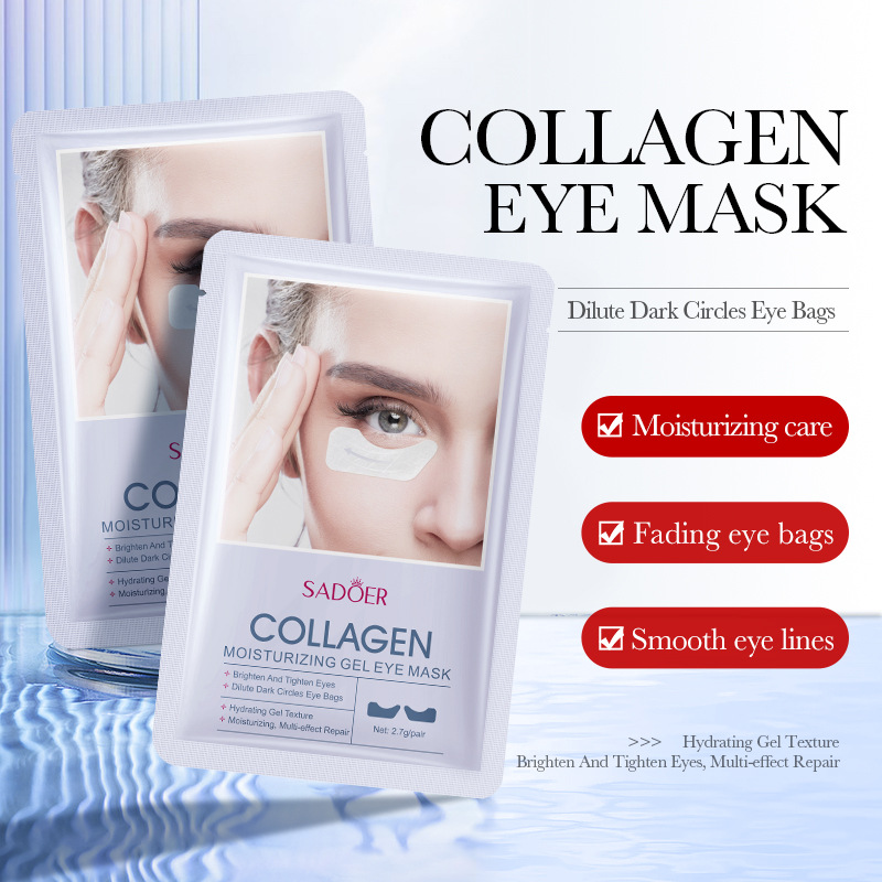 5pair Collagen Gel Eye Mask Mo - Oligopeptide Wrinkle recension och pris