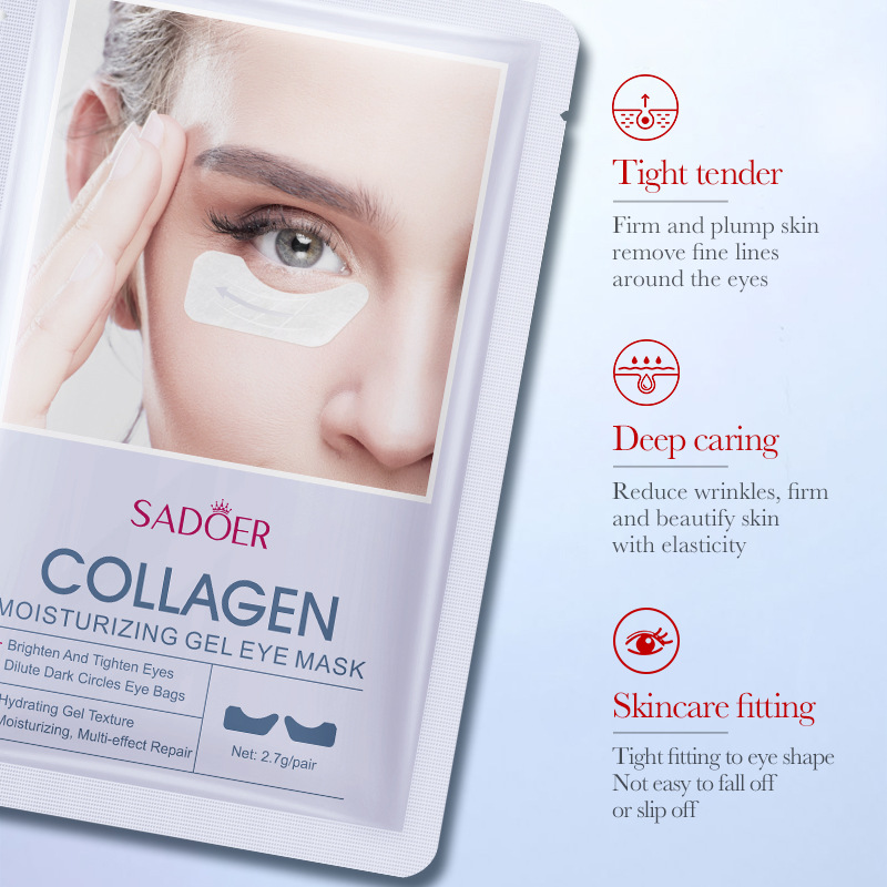 5pair Collagen Gel Eye Mask Mo - Oligopeptide Wrinkle recension och pris