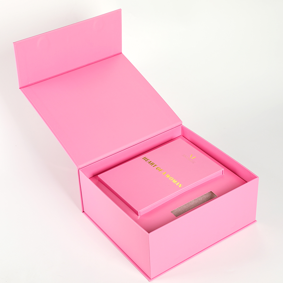 Custom Luxury Pink With Paper  - Luxury Skincare Christmas Gifts recension och pris