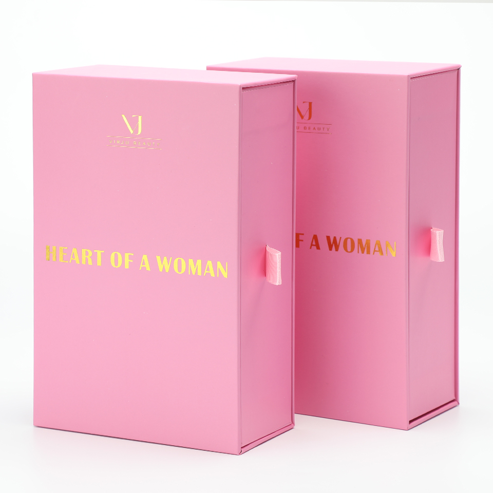 Custom Luxury Pink With Paper  - Luxury Skincare Christmas Gifts recension och pris