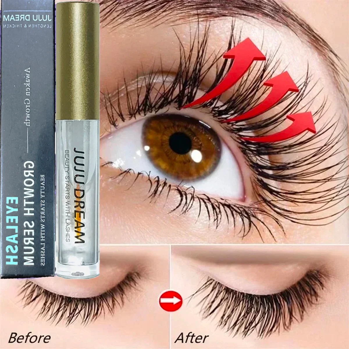 Eyelash Growth Serum – Fast Le - Growth Factor Serum recension och pris