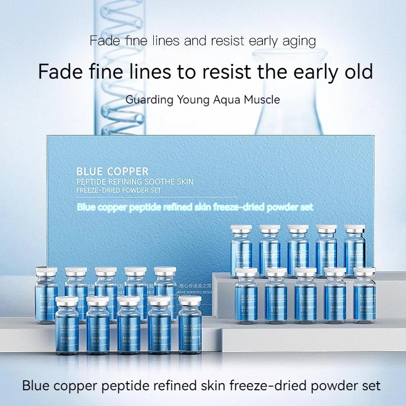 20pcs Blue Copper Peptide Free - Oligopeptide Wrinkle recension och pris