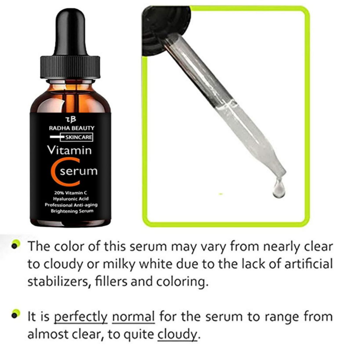 Vitamin C serum Face Serum Lon - Growth Factor Serum recension och pris