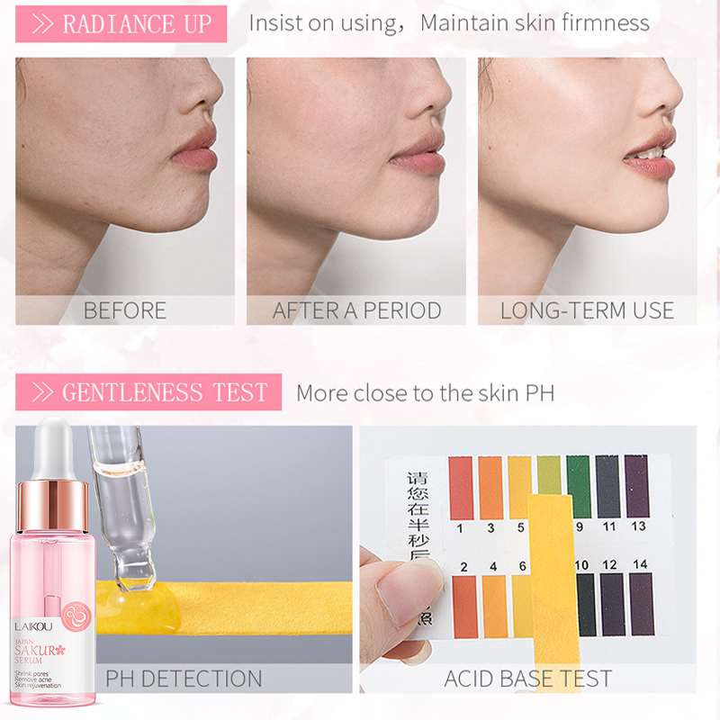 LAIKOU 17ML Japan Sakura Serum - Growth Factor Serum recension och pris