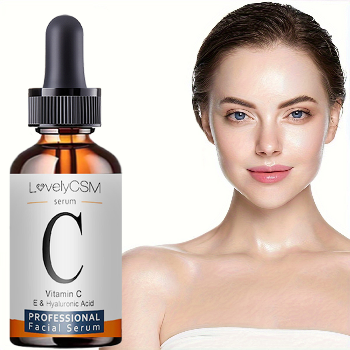 Facial Serum Vitamin C Liquid  - Growth Factor Serum recension och pris