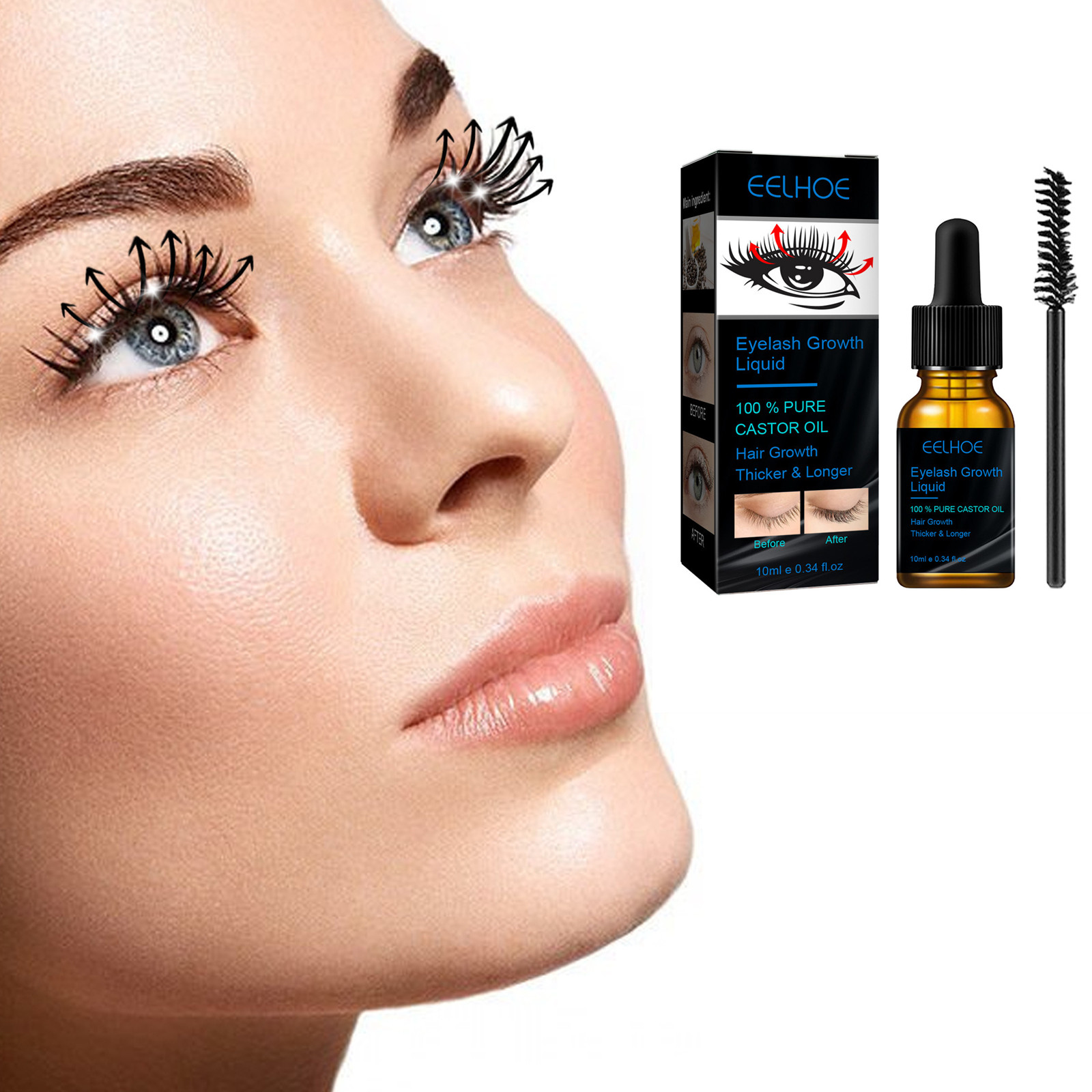 Castor Oil Eyelash Growth Seru - Growth Factor Serum recension och pris
