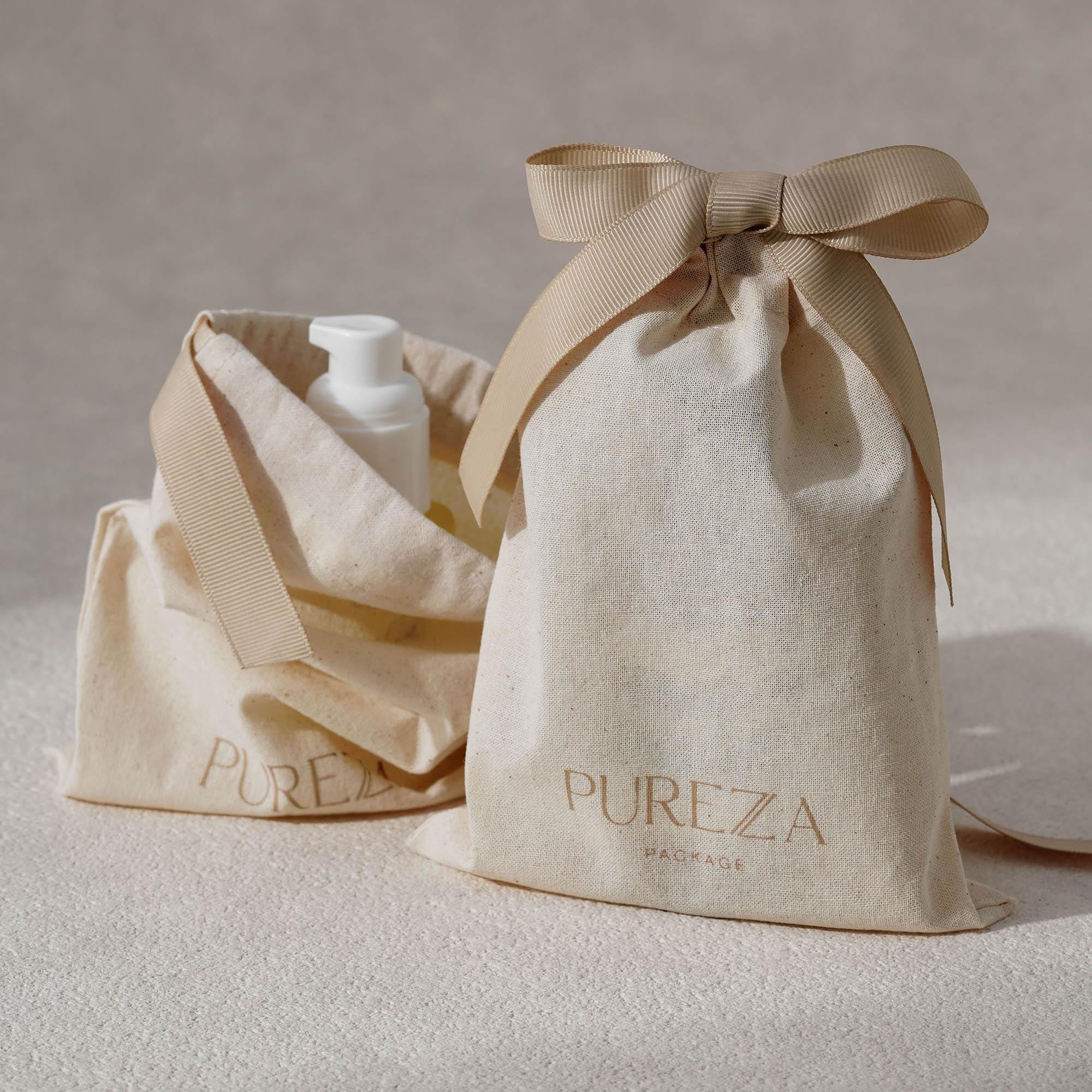 Customizable Natural Cotton Dr - Luxury Skincare Christmas Gifts recension och pris