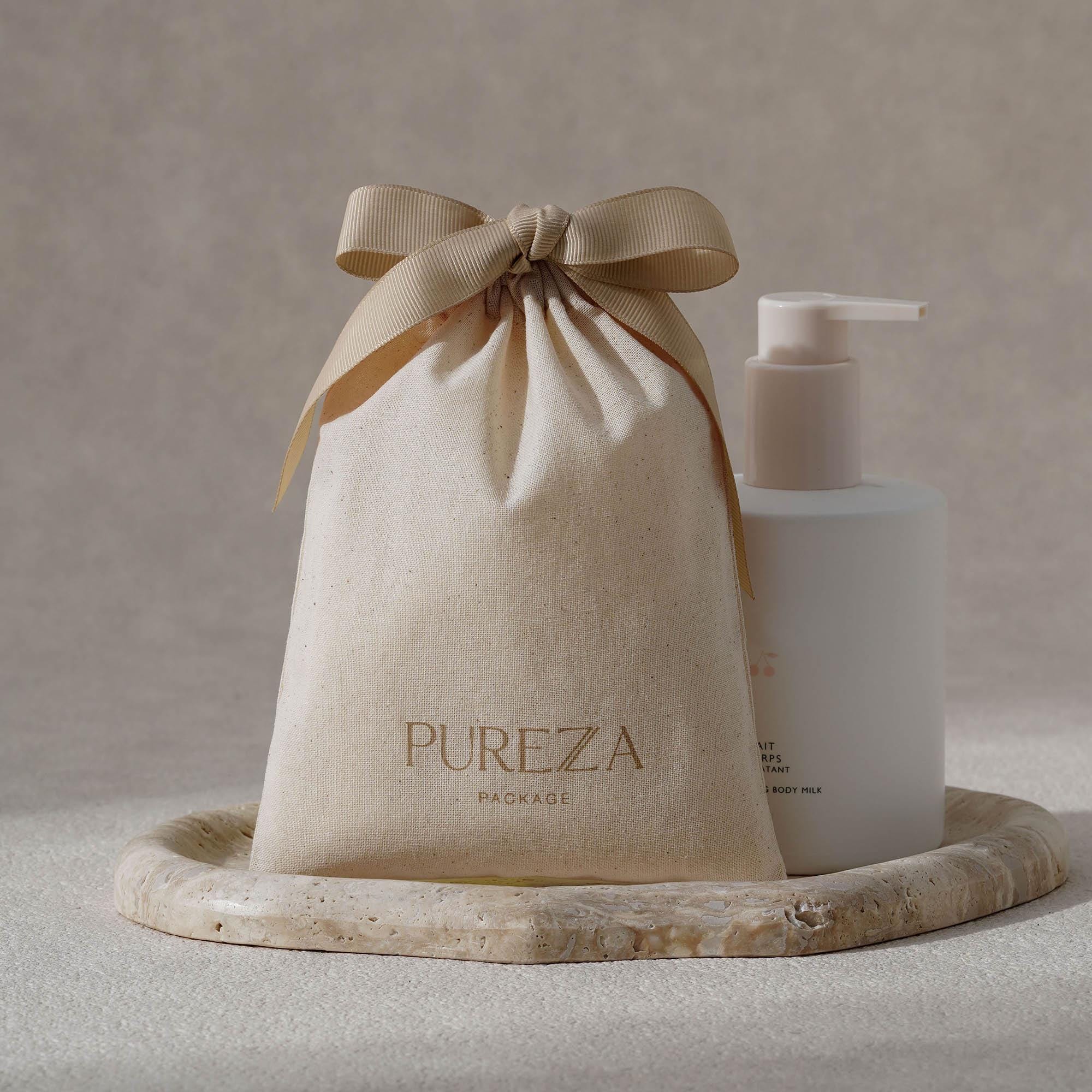 Customizable Natural Cotton Dr - Luxury Skincare Christmas Gifts recension och pris