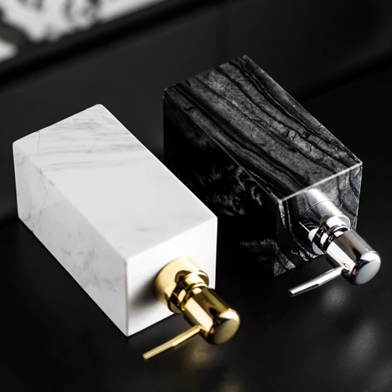 Natural Marble Soap Dispenser  - Luxury Natural Skincare recension och pris