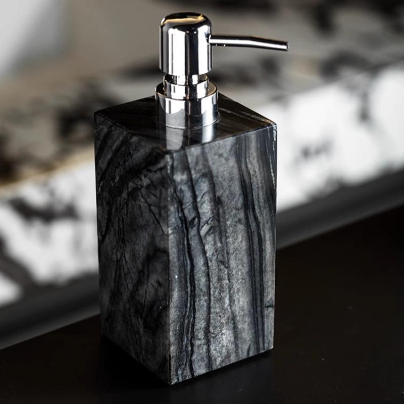 Natural Marble Soap Dispenser  - Luxury Natural Skincare recension och pris