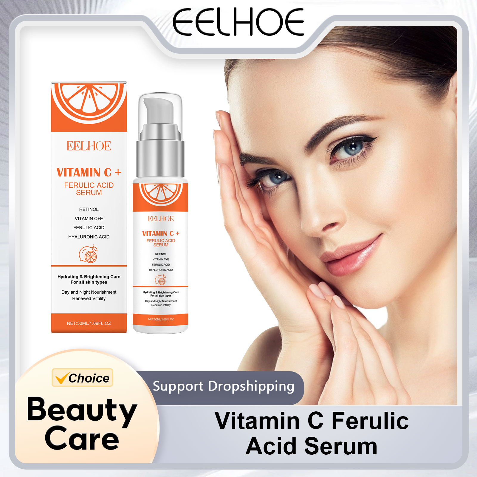EELHOE Vitamin C E Ferulic Aci - Growth Factor Serum recension och pris