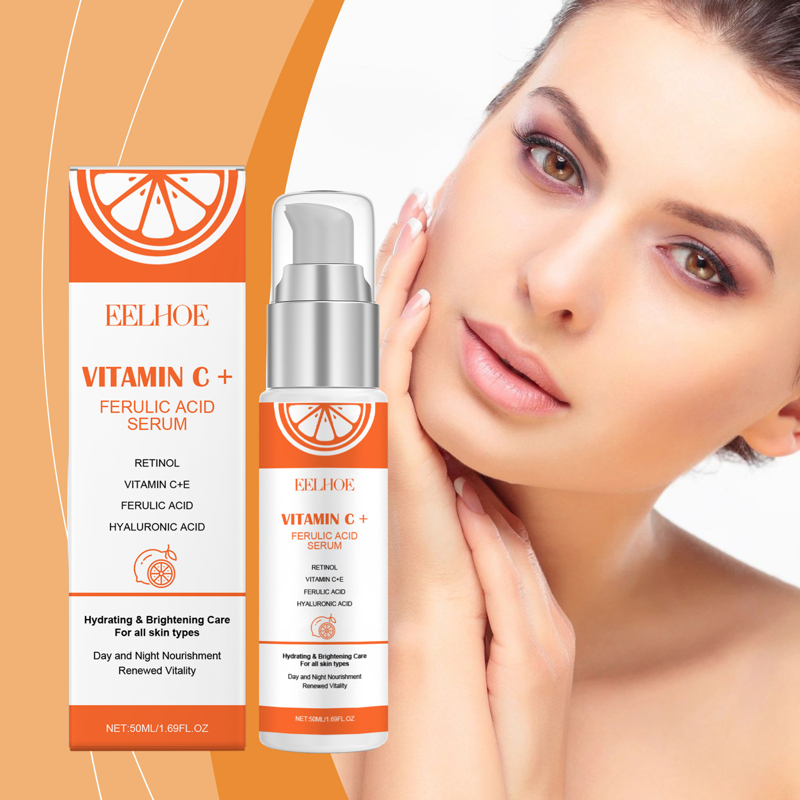 EELHOE Vitamin C E Ferulic Aci - Growth Factor Serum recension och pris