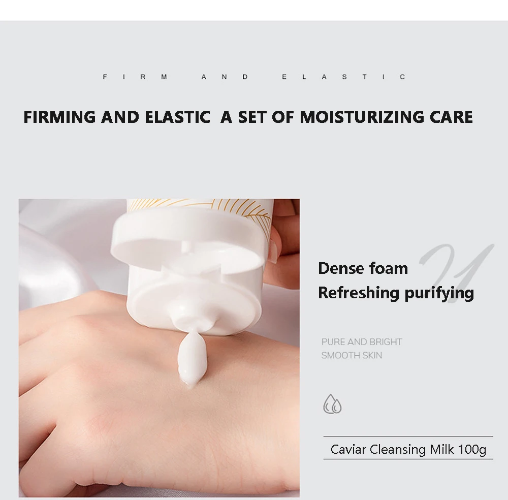 15PCS Caviar Skin Care Set Fac - Oligopeptide Wrinkle recension och pris