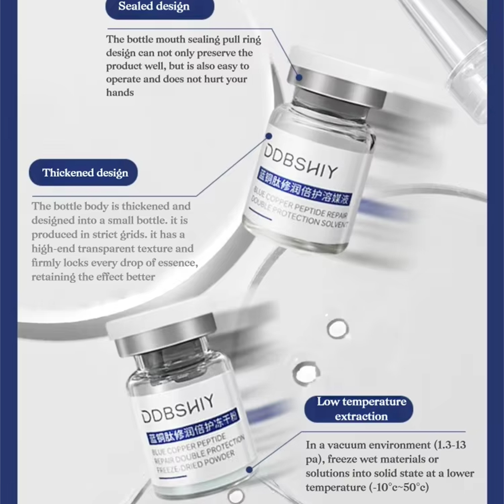 Blue Copper Peptide GHK-Cu Fre - Oligopeptide Wrinkle recension och pris